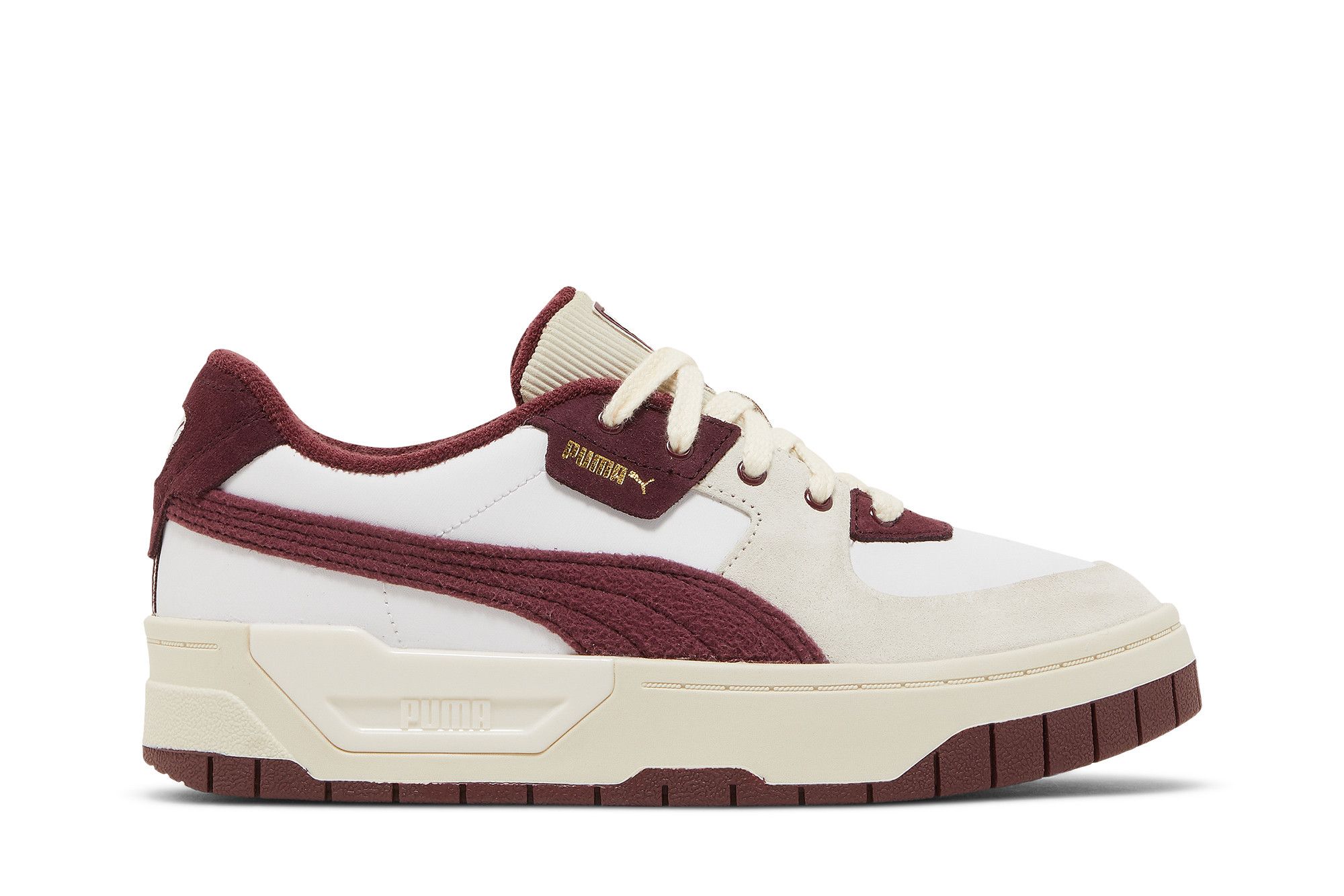Pre-owned Puma Wmns Cali Dream Ivy League 'white Aubergine'