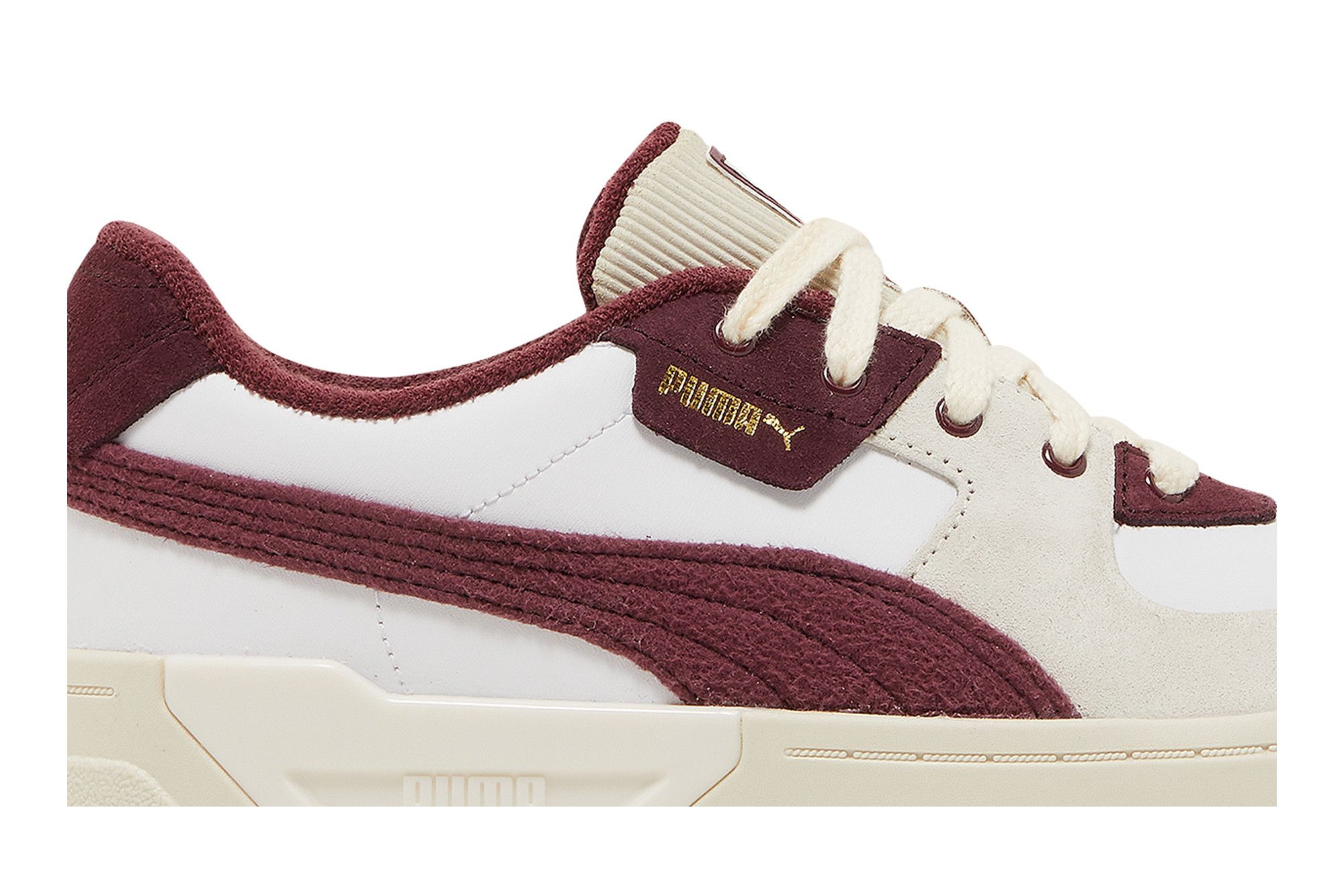 Pre-owned Puma Wmns Cali Dream Ivy League 'white Aubergine'