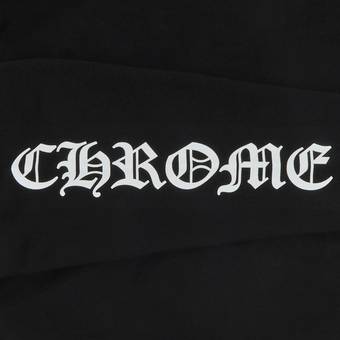 Buy Chrome Hearts Neck Logo Crewneck Sweatshirt 'Black' - 1383