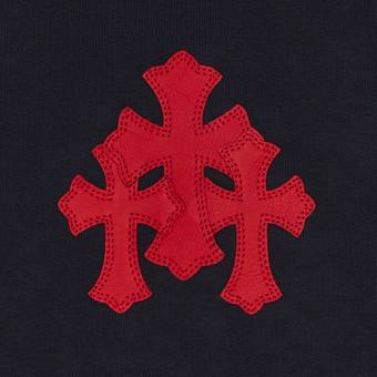 Chrome Hearts Cross Patch Thermal L/S “Navy Red”