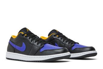 Buy Air Jordan 1 Low 'Lakers' - 553558 075 | GOAT
