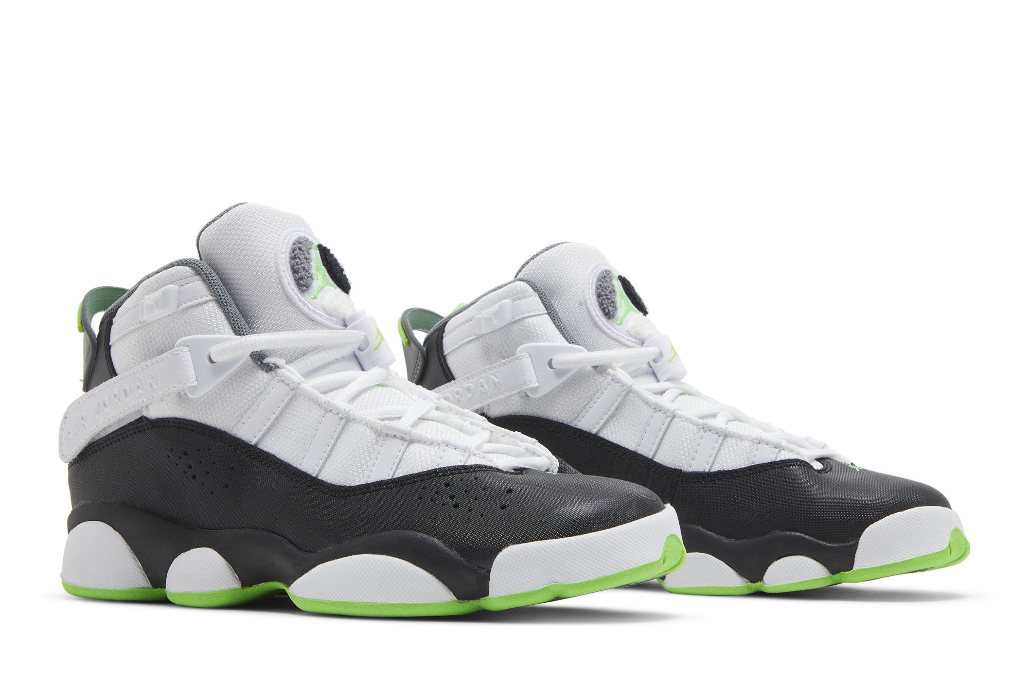 Pre-owned Air Jordan Jordan 6 Rings Gs 'altitude Green' In White