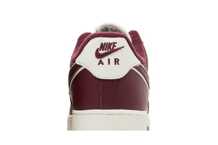 Air Force 1 LV8 College Pack Night Maroon On Foot Sneaker Review  QuickSchopes 444 Schopes DQ7659 102 