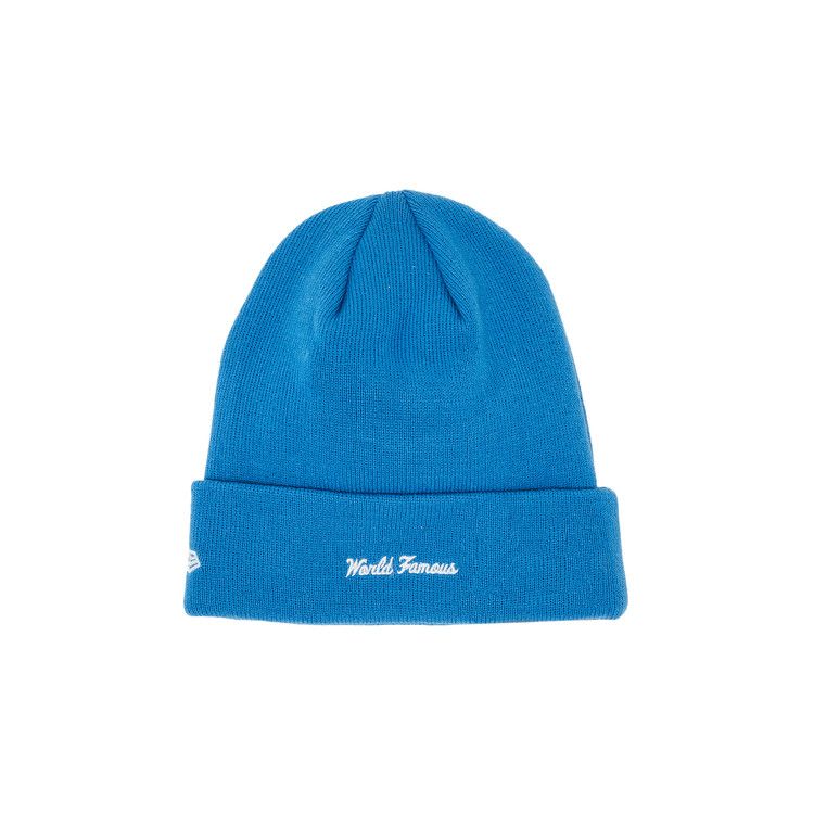 Buy Supreme x New Era Box Logo Beanie 'Blue' - FW22BN10 BLUE 