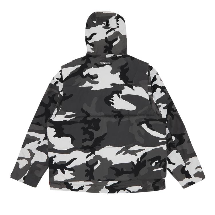 Supreme 2-in-1 GORE-TEX Shell + WINDSTOPPER® Vest "Snow Camo"  (2022)- Size XL