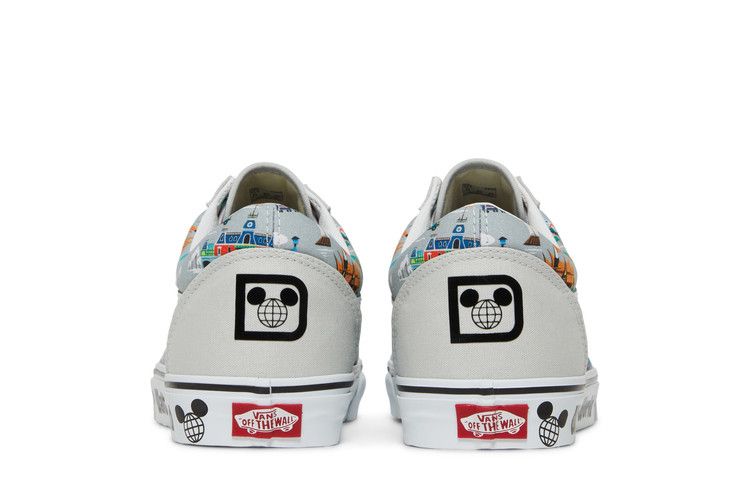 Disney X Vans Old Skool 50th Anniversary - Disney Park Map