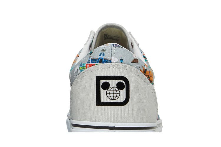 Disney X Vans Old Skool 50th Anniversary - Disney Park Map