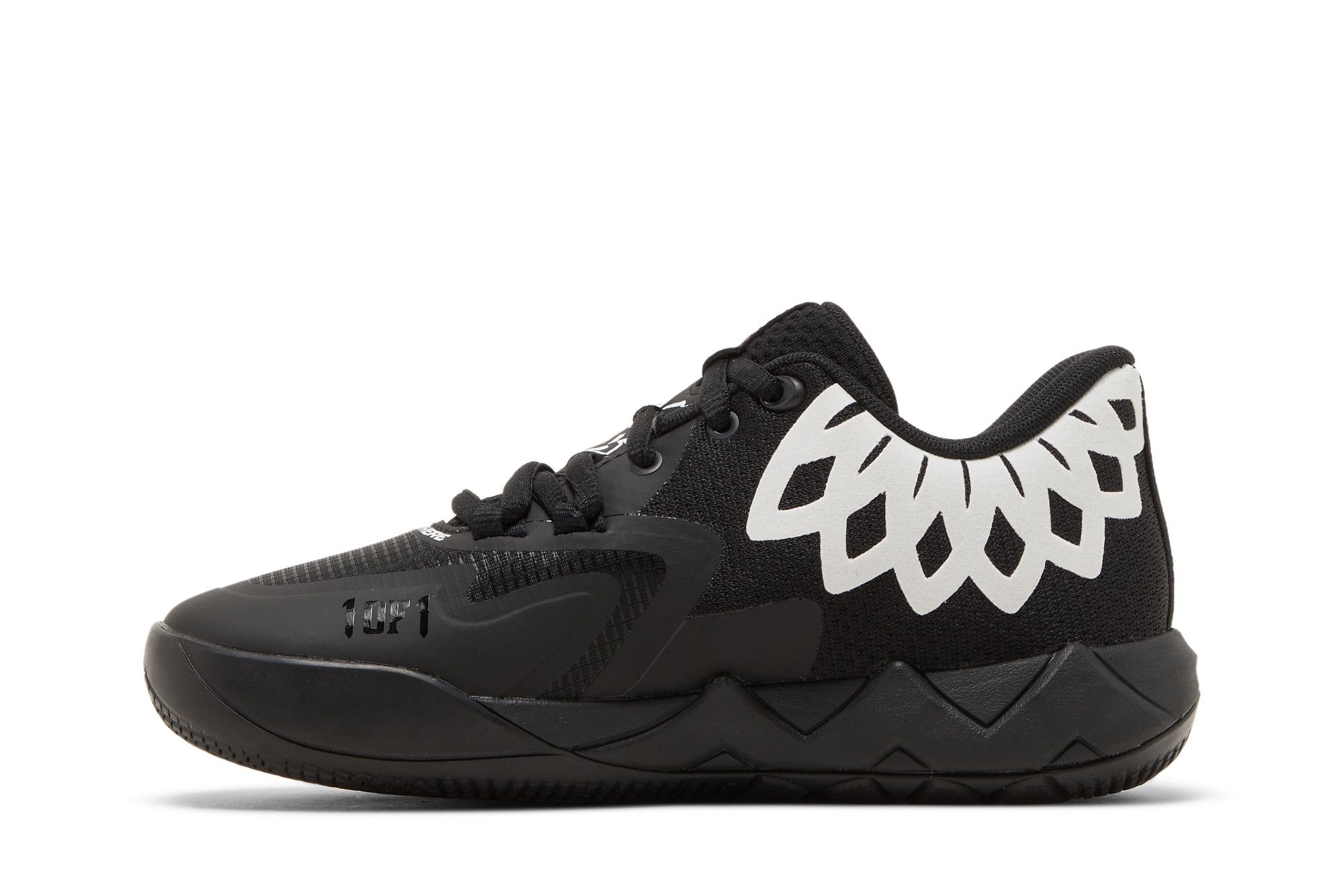 Pre-owned Puma Mb.01 Lo Jr 'team Colors - Black'