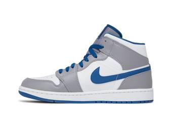 Buy Air Jordan 1 Mid 'Cement True Blue' - DQ8426 014 | GOAT