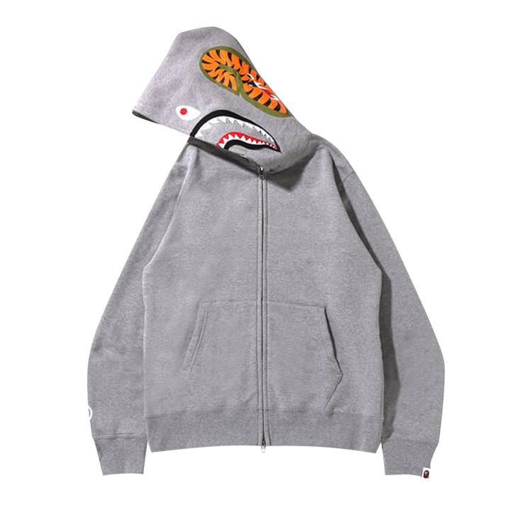 Sweatshirt BAPE Pullover Hoodie Grey 001PPJ301011M-GRY