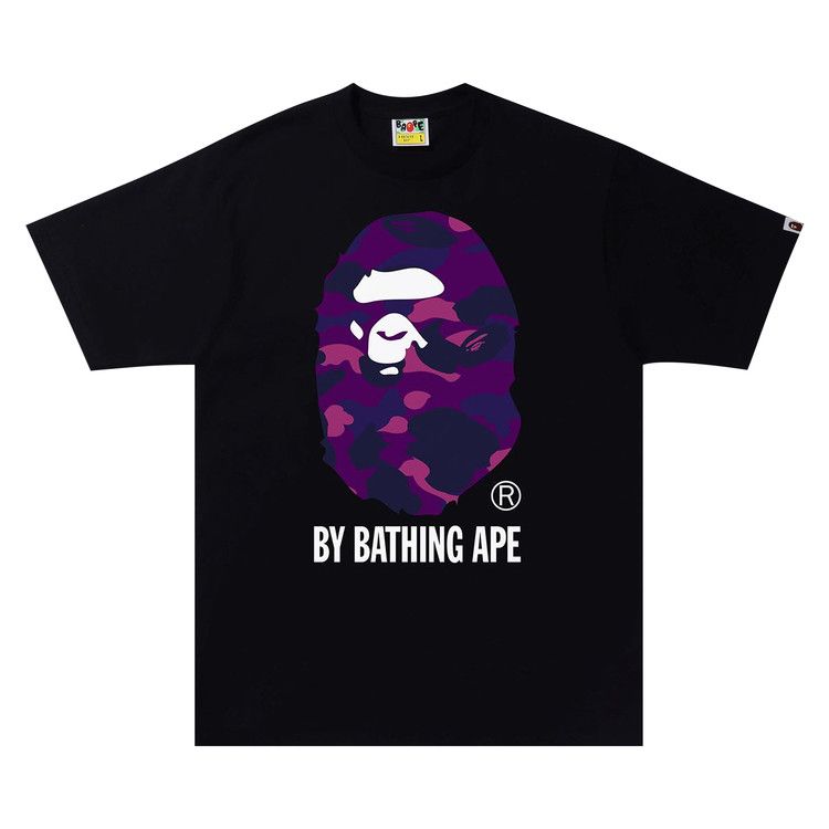 Bape Color Camo By Bathing Ape Tee 'black/Purple'