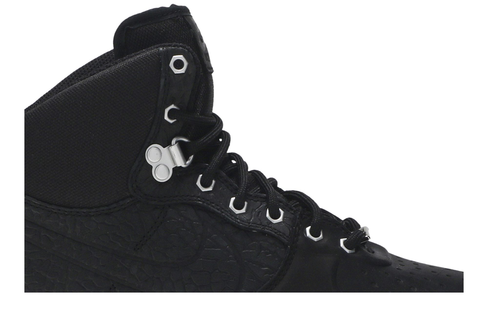 Pre-owned Nike Lunar Force 1 Sneakerboot In Black