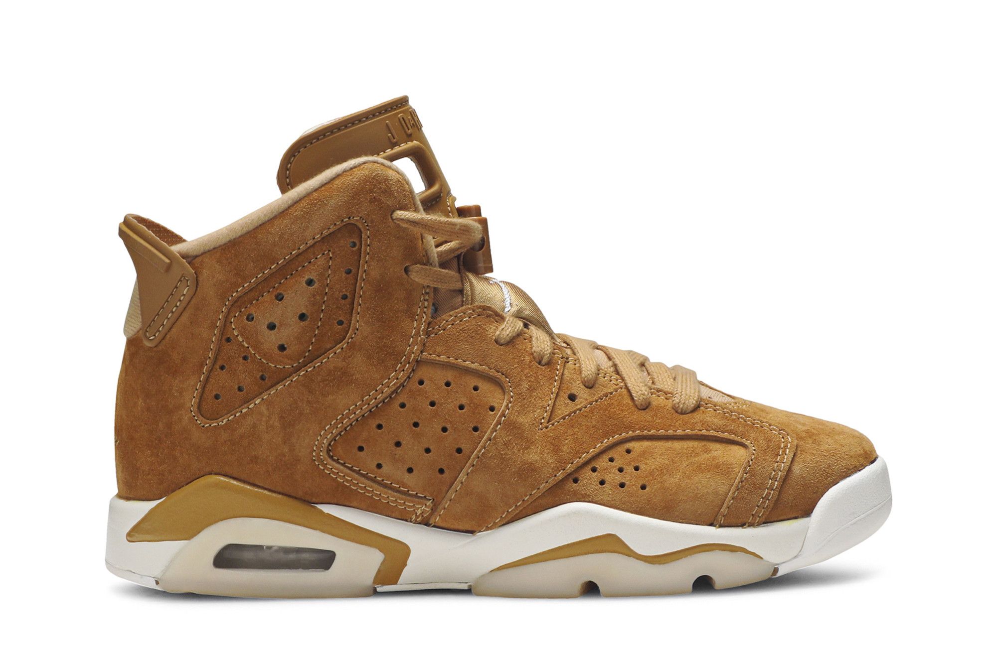 Pre-owned Air Jordan 6 Retro Gs 'wheat' In Tan