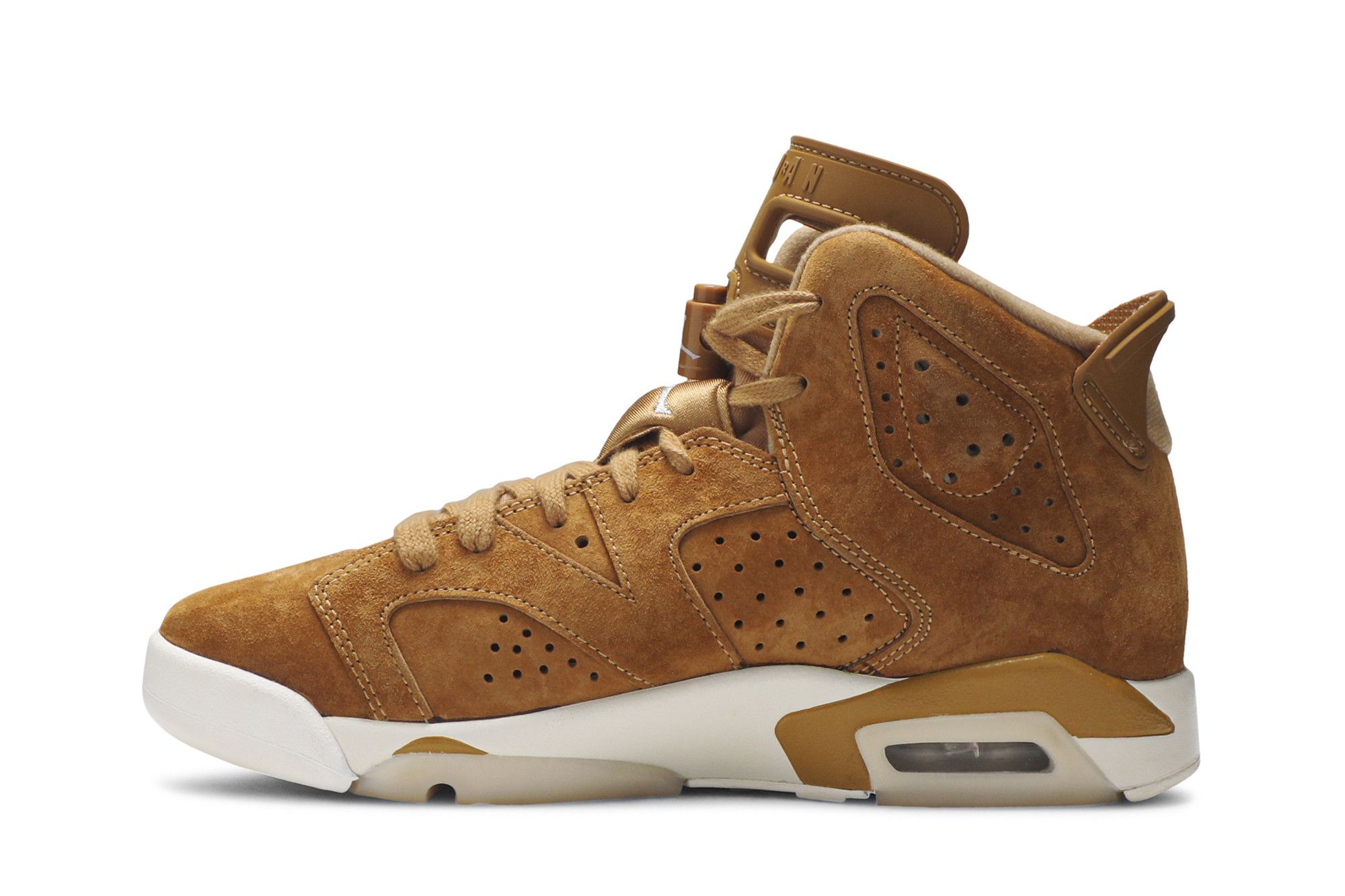 Pre-owned Air Jordan 6 Retro Gs 'wheat' In Tan