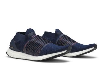 Ultra boost shop laceless navy