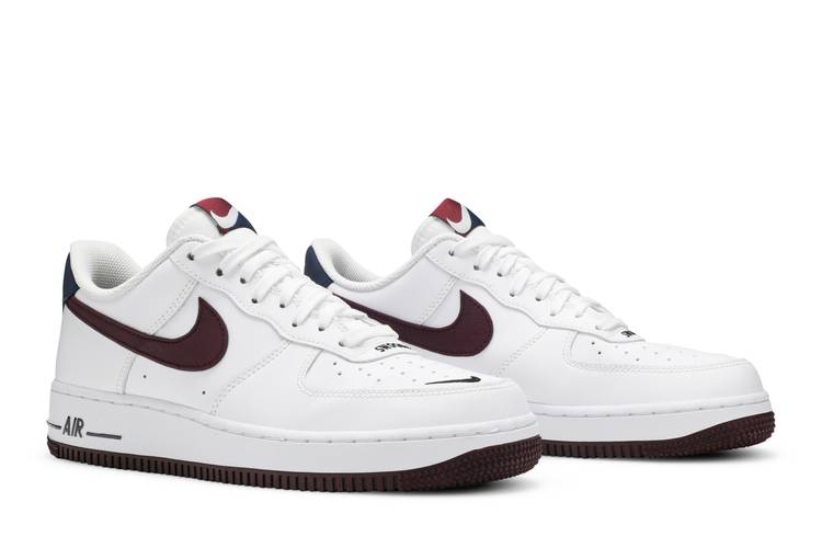 Nike Air Force 1 '07 LV8 'White Night Maroon' | Men's Size 10.5