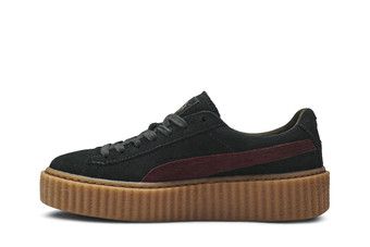 Puma creepers verdi e bordeaux hotsell