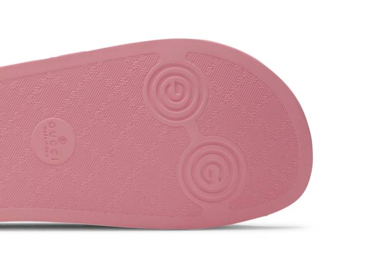 Gucci Slide Pink Rubber (Women's) - 573922 JDR00 5846 - US