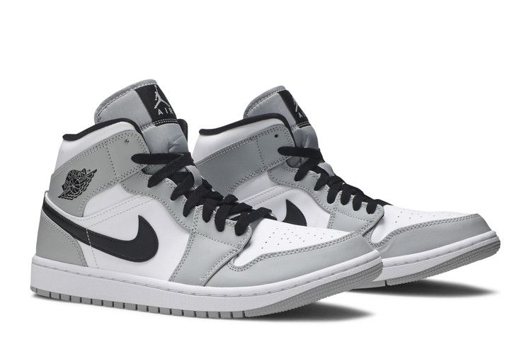 Air Jordan 1 Mid Light Smoke Grey 554724-092 Release Info