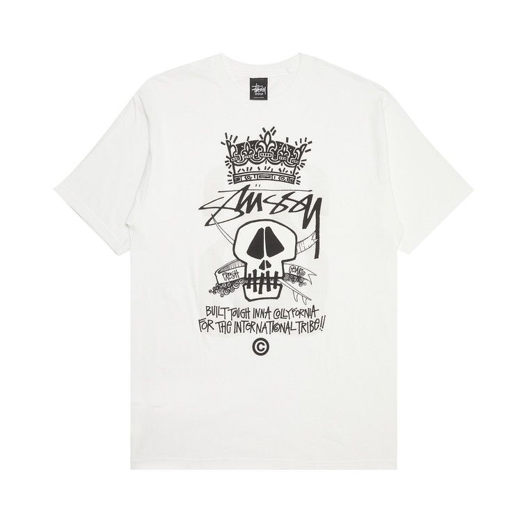 Buy Stussy Built Tough Collyfornia Tee 'White' - 0535