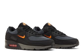 Buy Nike Air Max 90 'Jewel - Black Safety Orange' - DX2656 001 | GOAT