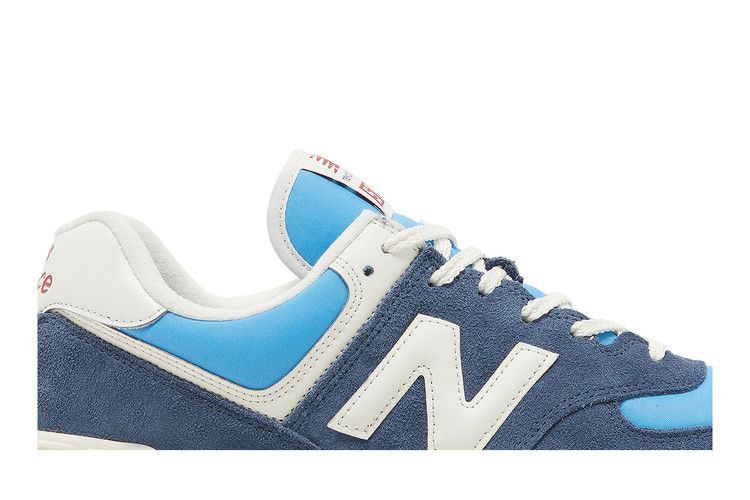 New Balance 574 Blue White Gum - Thumbnail 3