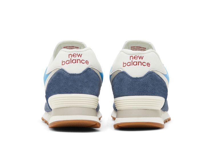 New Balance 574 Blue White Gum - Thumbnail 7