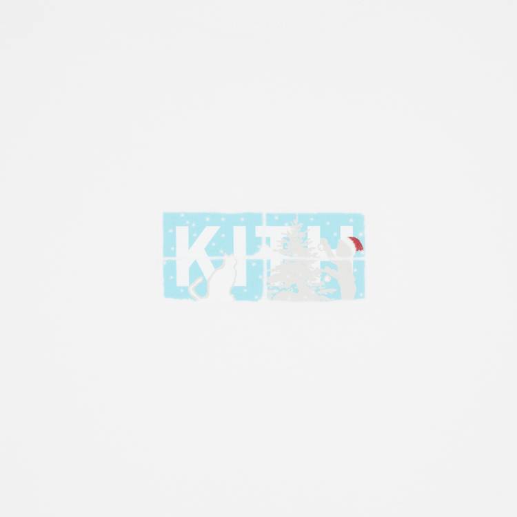 Buy Kith Kithmas Scenic Logo Tee 'White' - KHM030844 101 | GOAT