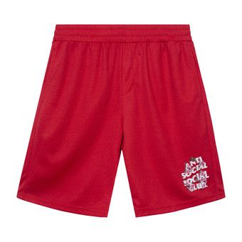Buy Anti Social Social Club Drama Club Mesh Shorts 'Red