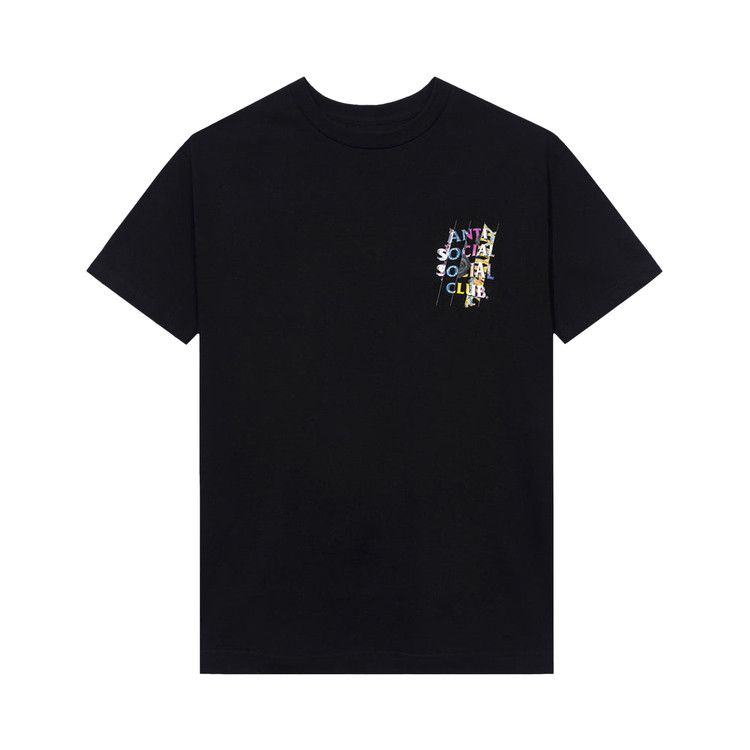 即納★ANTI SOCIAL SOCIAL CLUB GEMINI BLACK TEE Anti Social Social Club Logo Tee Black