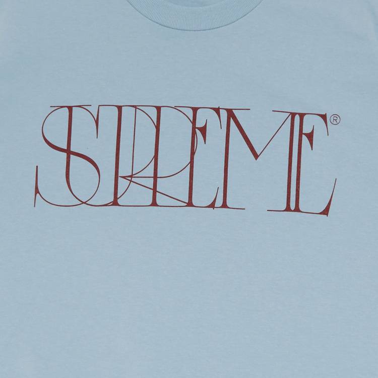 Buy Supreme Trademark Tee 'Dusty Blue' - FW22T61 DUSTY BLUE | GOAT