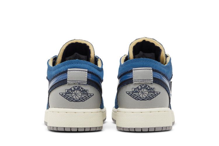 Air Jordan 1 Low SE Craft Gs Inside Out - Obsidian