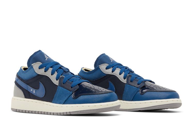 Air Jordan 1 Low SE Craft Gs Inside Out - Obsidian
