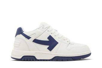 OFF-WHITE オフホワイト OUT OF OFFICE アウトオブオフィス ローカット スニーカー ホワイト/ブルー OMIA189F20LEA0010140 1090901_01.jpg.jpeg