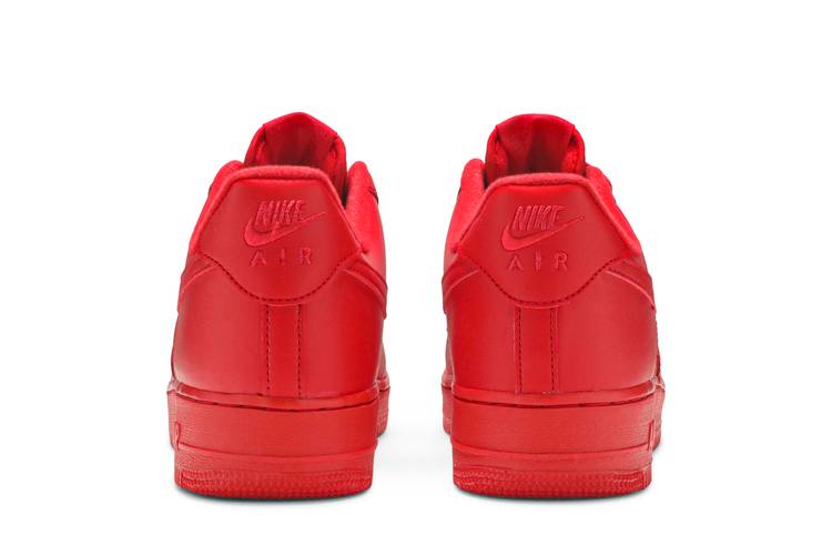 Nike Air Force 1 ‘07 LV8 Low Triple Red Sneakers CW6999-600 Mens Size