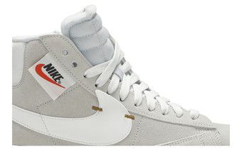 nike blazer mid rebel gray 90s sneaker