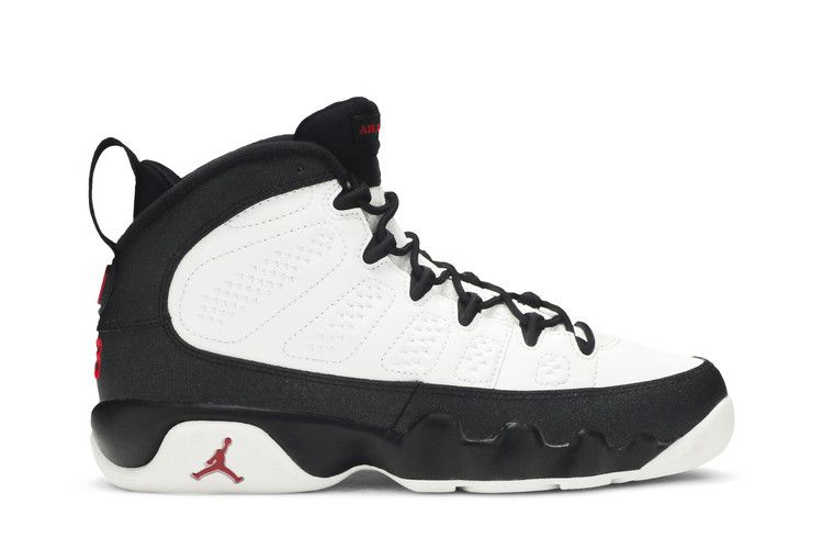 Jordan 9 Retro White Black Red (2010) (GS)