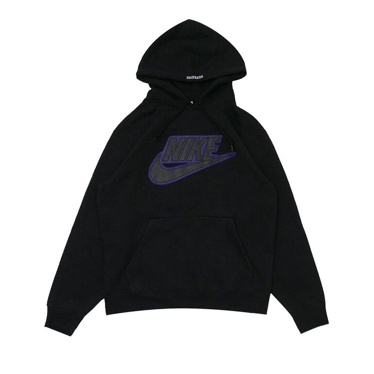 【SUPREME X NIKE】ZIP UP HOODED SWEATSHIRT BLACK - 25SS Supreme Nike Hooded Sweatshirt Black Men's - SS24 - US