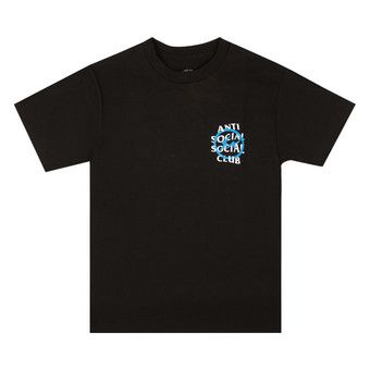 Buy Anti Social Social Club x Fragment Design Blue Bolt Tee 'Black