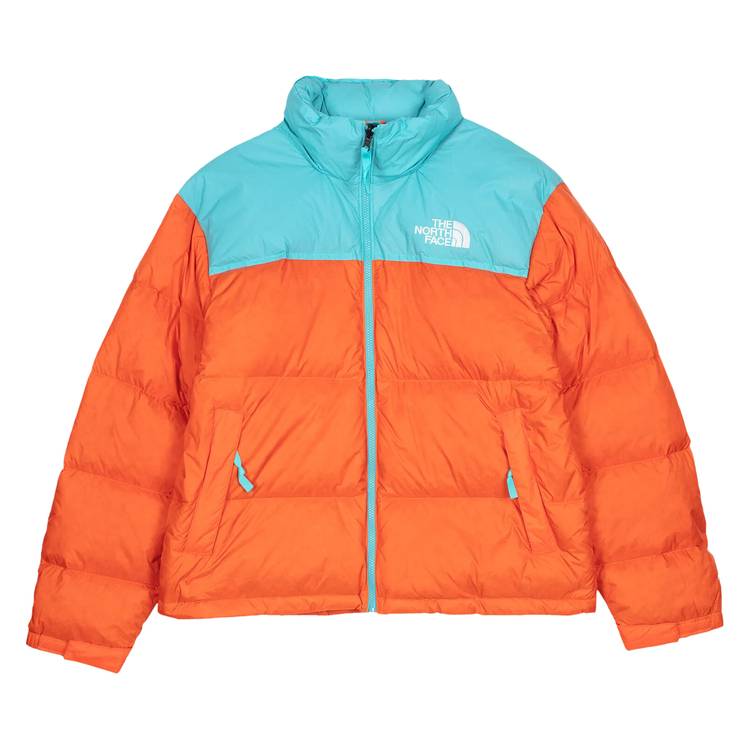 Buy The North Face  Retro Nuptse Down Jacket 'Orange/Blue