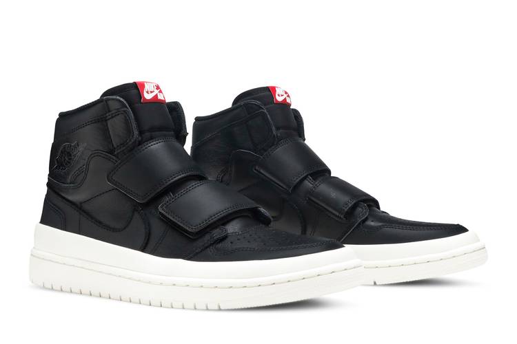 Black And Sail Cover The Latest Air Jordan 1 High Double Strap
