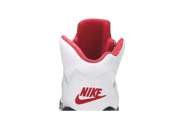 Air Jordan 5 RETRO Ps White Fire Red 2020