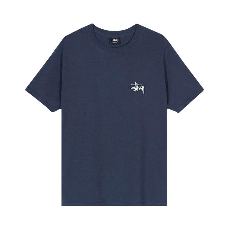 STUSSY ネイビー Buy Stussy Basic Tee 'Navy' - 1904500 NAVY | GOAT