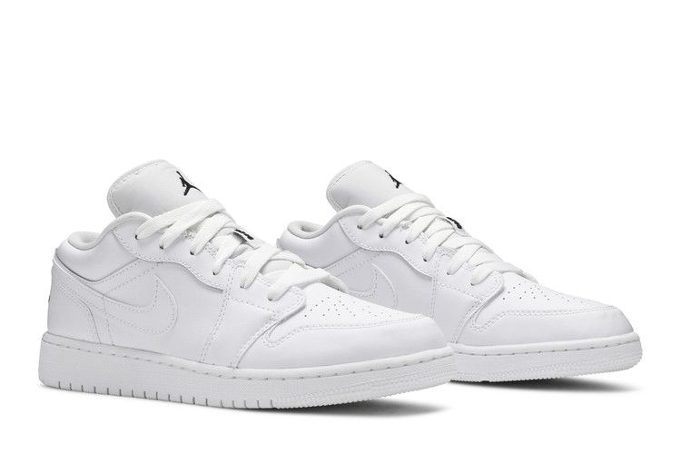 Air Jordan 1 Low Gs White Black