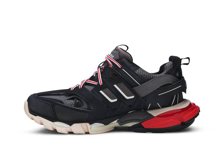 Buy Balenciaga Track Sneaker 'Black Red Silver' - 542023 W2FSA 1169