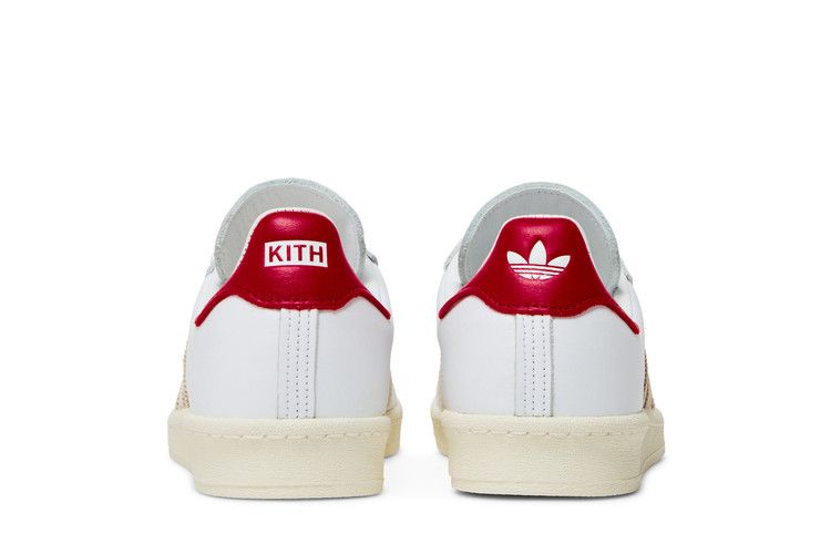Kith X Adidas Campus 80s 'classics Program - White Red'
