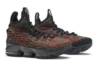 Lebron 15 black gum best sale