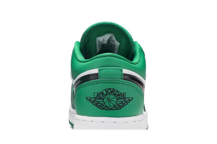 Air Jordan 1 Low PINE GREEN 553558-301 Green White Black