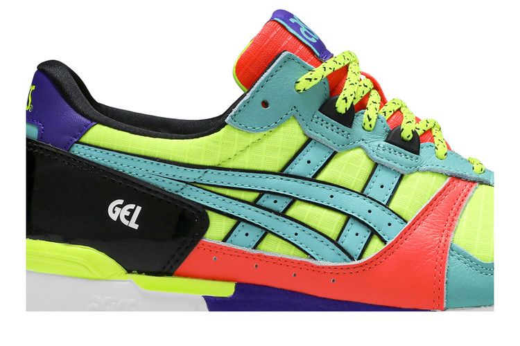 Asics gel lyte neon shop sea glass safety yellow