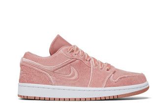 Buy Wmns Air Jordan 1 Low SE 'Pink Velvet' - DQ8396 600 | GOAT
